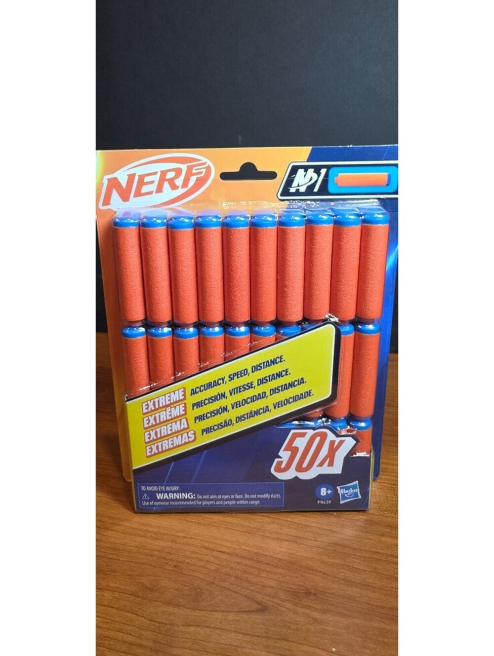 NERF N Series N1 Dart Refill Pack 50 Foam Darts, Ages 8+ NEW IN PACKAGING!
